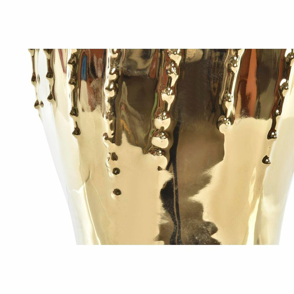 Vase DKD Home Decor Porcelain Golden Modern (18 x 18 x 23 cm)-1