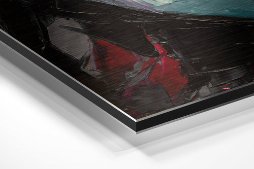 Glance Brushed Aluminium Dibond Wall Art-1