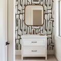 EARTHY ABSTRACT SHAPES WALLPAPER – MODERN ORGANIC